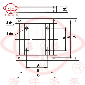 DL低转速立式多级离心泵附件及安装尺寸