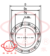 D型卧式多级离心泵吸入吐出法兰